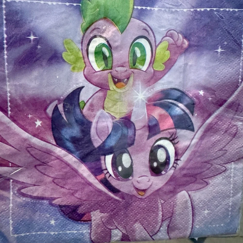 My Little Pony Party Supplies Napkins Friendship Adventures Twilight & Spike